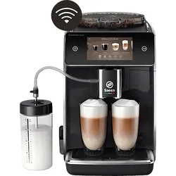 SAECO SM6680/00 GranAroma Deluxe 15 Kaffeespezialitäten Kaffeevollautomat Klavierlack-Schwarz