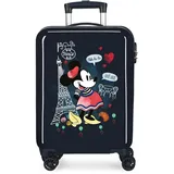 Disney Minnie Around The World, Gepäck für Kinder, Blau (Blue), 38 x 55 x 20 cm, blau, 38x55x20 cms, Kabinenkoffer