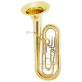 Lechgold OB-19/4L Oberkrainer Bariton - Bellfront-Bariton in Bb aus Messing - Schallbecher-Ø: 283 mm - inkl. Leichtkoffer