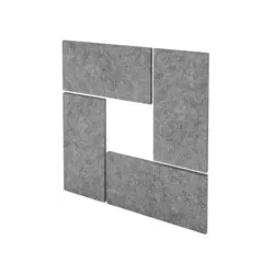 Wandelement Akustik grau HAMMERBACHER VAWP65/5 65x32,5x2,5cm
