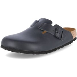 Birkenstock Boston Naturleder schmal schwarz 45