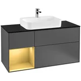 Villeroy & Boch Waschtischunterschrank 120 x 60,3 cm Grau