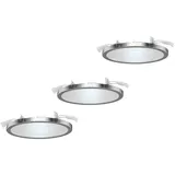 LightMe LM85661 3er Set Blattsilber