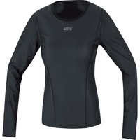 Gore Wear Winddichtes Damen Thermo-Unterzieh-Shirt, Multisport, GORE WINDSTOPPER, 38, Schwarz