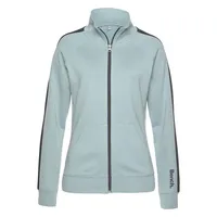 bench. loungewear Sweatjacke Damen mint-schwarz Gr.36/38