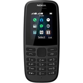 Nokia 105 2019 Dual SIM Schwarz