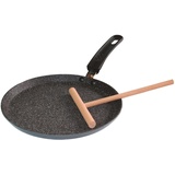 STONELINE 9195 Crêpe-Pfanne 24 cm mit Holzschieber