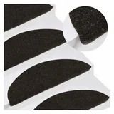 vidaXL Stufenmatte 56 x 17 cm Dunkelbraun