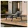 Home Deluxe Nailea Gartenliege – Anthrazit Oder Weiß, Stahl, Polyester (192 X 60 X 32–96 Cm) Verstellbare Rückenlehne Und Zeitloses Design Gartenliege Stahl Polyester