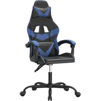 VidaXL Gaming-Stuhl Blau Schwarz