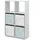 Vicco Raumteiler 72,6 x 108 x 29 cm Weiß