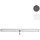 MCW Seitenwand für Pergola MCW-L46 4 Stück 2,71 x 2,05 m Weiß