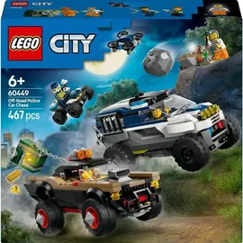 LEGO City Verfolgungsjagd im Polizeigeländewagen 60449