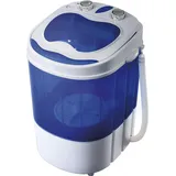 Tragbare Waschmaschine mit  Schleuder für Camping Kapazität 3Kg Wäsche Briebe WEISS|BLAU NO SIZE