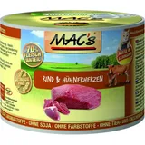 MAC's Rind & Hühnerherzen 6 x 200 g