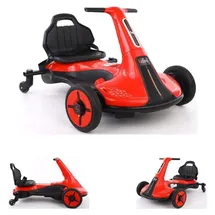 ES-Toys Drift-Cart Kinder Elektro-Fahrzeug rot (12 V)