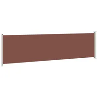 vidaXL Ausziehbare Seitenmarkise 160 x 600 cm braun 313380