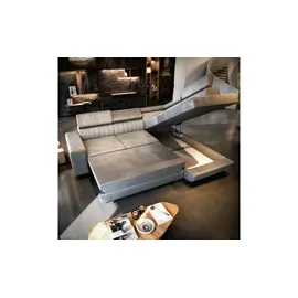 masseno Ecksofa NOLA R-S mit Schlaffunktion L-Form, Sofa mit Bettkasten, Wohnzimmersofa, Couch, Soffa, Bettsofa, Couchgarnitur- Beige, ¦ Maße (cm): B: 253 H: 88