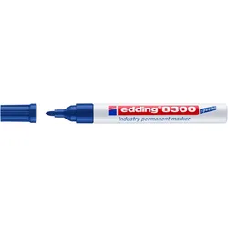 edding 8300 Industrie Permanentmarker blau