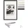 walther + design Chair Aluminium schwarz 40x60 cm 4er Set