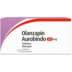 Olanzapin Aurobindo 20 mg Tabletten 28 St