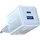 Vention Wandladegerät mit 2 Anschlüssen 30W USB-A, USB-C GaN Ladegerät Eu-stecker Blau