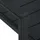vidaXL Gartenstuhl 59,7 x 96,7 x 36,5 cm schwarz 4 St.