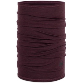 Buff Merino Lightweight Multifunktionstuch Solid Garnet