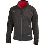 Härkila Wende-Fleecejacke Kamko, dark olive/arabian spice, XXL