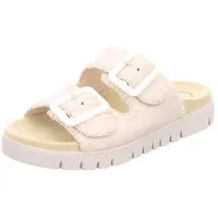Gabor Pantolette, Plateau, Bequemschuh, Sommerschuh mit praktischen Klettverschlüssen Gabor creme