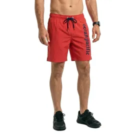 Ocean Pacific Badeshorts Rot/Weiß M