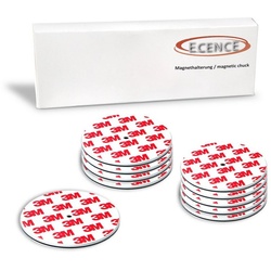 ECENCE Magnethalter »10x Magnethalterung 70mm für Rauchmelder« (10-St)
