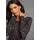 LAURA SCOTT Jerseykleid Geblümt Schwarz/Rosa 44