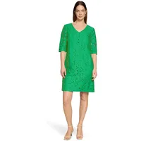 Betty Barclay Spitzenkleid Damen V-Ausschnitt Grün 38
