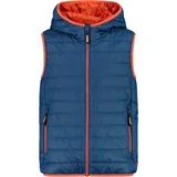 CMP Kid Vest Fix Hood Blau 110