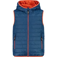 CMP Kid Vest Fix Hood Blau 110