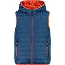 CMP Kid Vest Fix Hood Blau 110