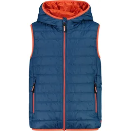 CMP Kid Vest Fix Hood Blau 110