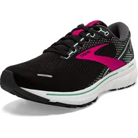 Brooks Ghost 14 Damen black/pink/yucca 37,5