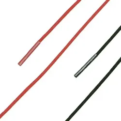 Schnürsenkel Fire Hero, Größe 3-6 - schwarz