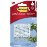 Command Klebestreifen transparent mittelgroß