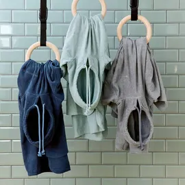 Tom Tailor Badeponcho Blau L-XL