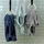 Tom Tailor Badeponcho Blau L-XL