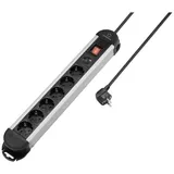 Renkforce Steckdosenleiste 6fach 5 m Schwarz 3 St.
