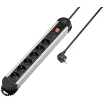 Renkforce Steckdosenleiste 6fach 5 m Schwarz 3 St.
