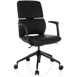 Chefsessel / Bürostuhl ATMOS DESIGNER Kunstleder schwarz hjh OFFICE