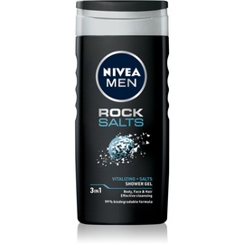 NIVEA Men Rock Salt Duschgel für Körper, Gesicht und Haare 250 ml