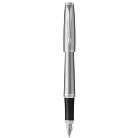 Parker URBAN Metro Metallic Patronenfüller silber M (mittel), 1 St.