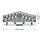WAGO 727-220 Rangierklemme 7.62mm Zugfeder Belegung: L Grau 50St.