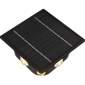 GLOBO Solarleuchte Kunststoff 1XLED 60 lm schwarz